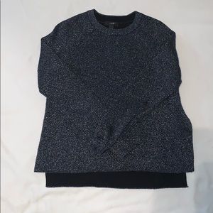 Navy glitter sweatshirt